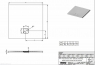 Душевой поддон RIHO BASEL 100 x 100 DC34