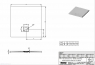 Душевой поддон RIHO BASEL 90 x 90 DC22