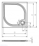 Душевой поддон RIHO KOLPING 120 x 90 DB34