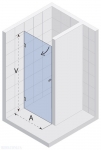 Душевая кабина RIHO SCANDIC MISTRAL M101-90 L/R
